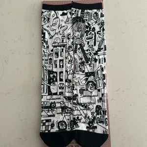 awesome socks club caricature socks